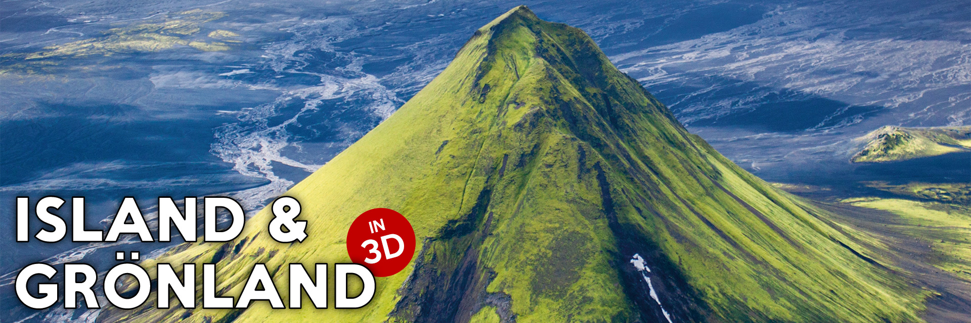 Island & Grönland in 3D