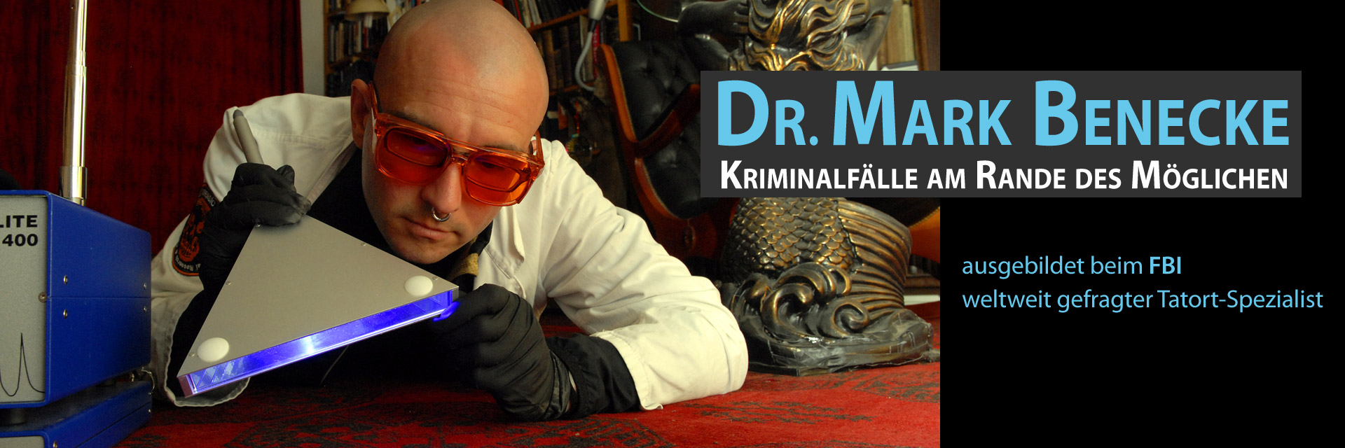 Dr. Mark Benecke – Kriminalfälle am Rande des Möglichen
