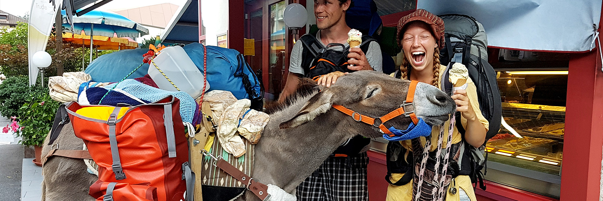 Ein Esel zum Pferdestehlen – Mit Esel Jonny über die Alpen