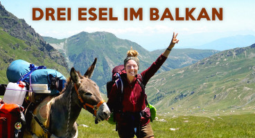 Drei Esel im Balkan